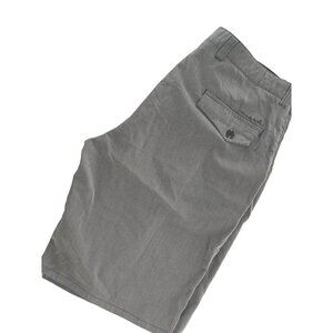 Travis Matthew Men's Performance Stretch11" Golf Shorts Grey‎ Pinstripe Size 36